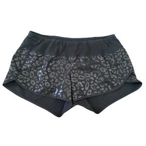 Victoria’s Secret Pink Leopard Print Short Shorts Athletic Sporty Sexy